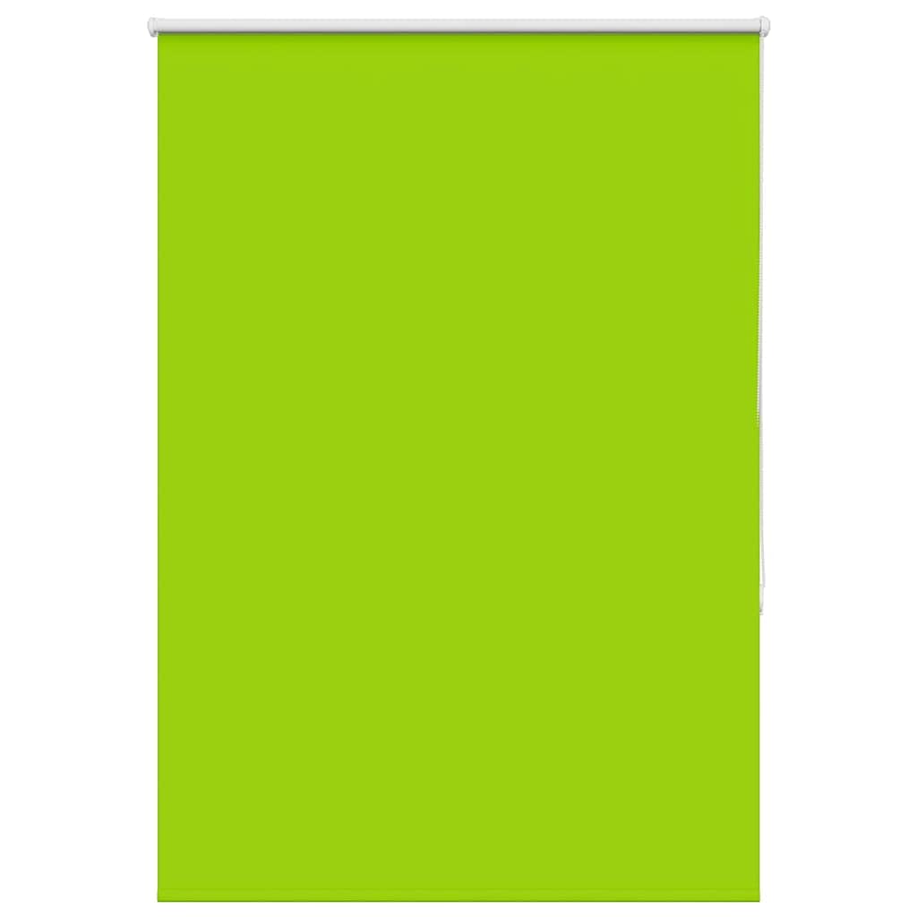 Vidaxl Leaves Green Roller Blind Blackout 100X150 Cm - Polyester, Blackout Roller Shades For Windows, Privacy Light Control, Easy Installation