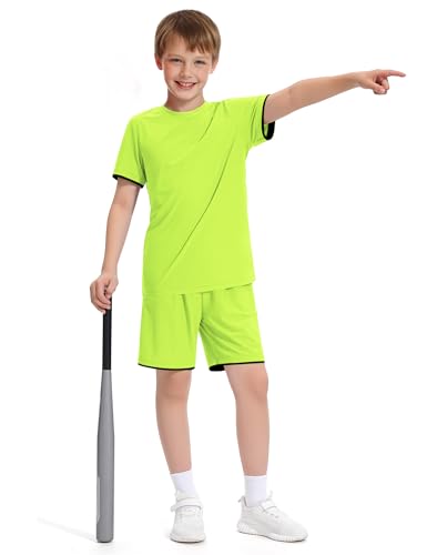 Boys Athletic Shorts Kids Youth Performance Quick Dry Sports Gym Active Basketball Soccer Shorts with Pockets4