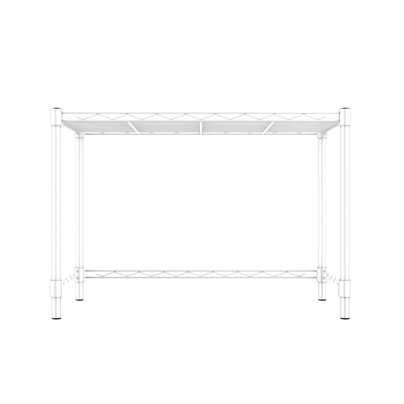 Image of 1-Shelve Heavy Duty Steel Storage Rack | Multipurpose Shelving Unit for Kitchen, Home & Utility