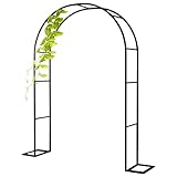 Il Metal Garden Arcade dispone di una base di montaggio rimovibile compatibile con due standard. Questo versatile gazebo da giardino può essere posizionato direttamente a terra con la base o fissato più abete