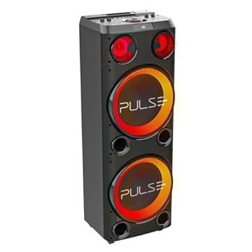 Caixa De Som Torre Double 12" 2300W Bluetooth Pulse - PS736