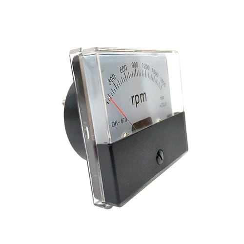 Tachymètre 1800rpm DH670 avec réglage potentiomètre DC10V précis 70x60mm