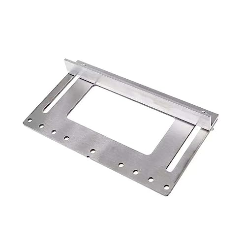 VILLCASE Woodworking Hole Punching Locator for Cabinets Drilling Punch Guider Tool Hole Locator for Precise Alignment Closet and Cabinet Installation Durable Silver