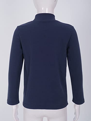 Kids Girls Cotton Casual Long Sleeve T-Shirts Turtleneck Letter Printed Winter Warm Undershirt Tops4