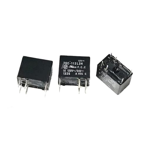 Relais de signal 12V TSC-112L3H micro-relais 12VDC 1A 6PIN pour circuit imprimé