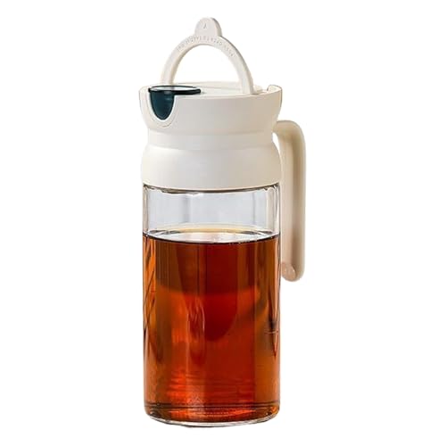 Generico Distributeur d'huile de cuisine, récipient à huile avec bouchon automatique, flacon anti-goutte pour cuisine, maison, restaurant et camping