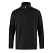 Produktbild Fjällräven Herren Övik Fleece Half Zip Sweatshirt, Black, XL