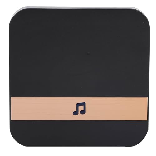 Zhjvihx Alarme de Sonnette de Porte D'entrée, Sonnette Vidéo WiFi Multifonctionnelle avec Faible Consommation D'énergie et Sonneries Personnalisables, pour Sonnettes WiFi B30 M6 M3 (Prise UE)