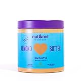 Crema de almendras sin azúcares añadidos 500 gr nut&me | 100% ALMENDRAS | Cremosa | Sin gluten | Sin aditivos | Vegano | Sabroso y cremoso | Sin aceite de palma