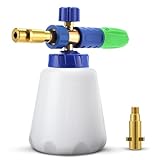 Geegear Schaumkanone, 1L Schneeschaumlanze für Kärcher K2 K3 K4 K5 K6 K...