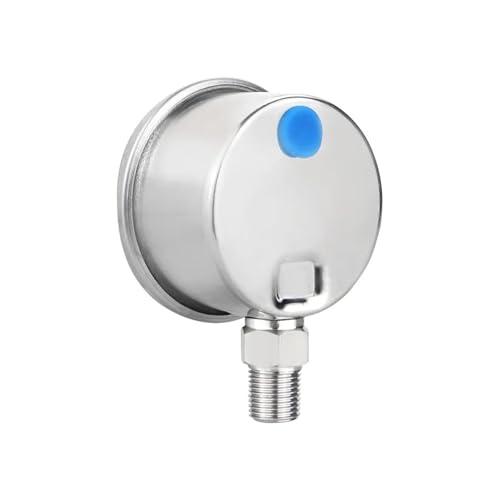 Manomètre pression instable solution raccord M10 acier inoxydable eau gaz 40mm - 7