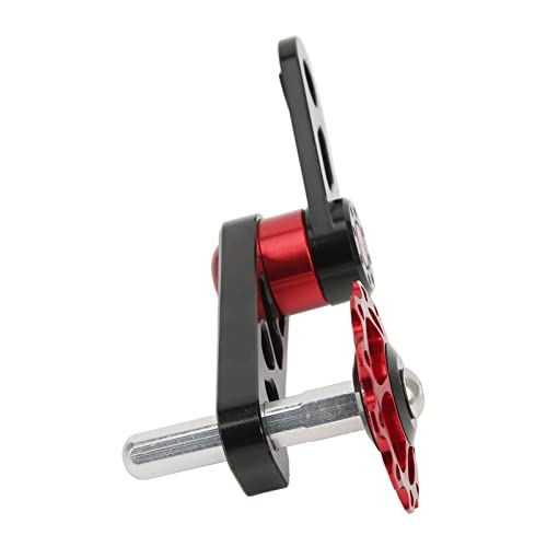 Vbestlife Single Speed Chain Tensioner, Aluminum Alloy Folding Bike Chain Stabilizer Bike Chain Tensioner For Single Speed Folding Bike(Red) #TOP3