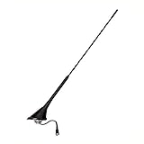 vw golf 4 antennenkabel Kurz-Stab Dach-Antenne - Car Antenna mit sehr gutem Radioempfang - Top Design. Universal einsetzbar für viele Fahrzeuge. Kurzstabantenne mit Antennen-Fuß als Ersatz-Antennenstab hervorragend geeignet. Autoantenne Tuning bei jedem Autoradio.