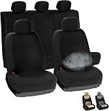 Fhrhig Fundas para Asientos de Automovil Juego 11 pzs, Universales Primavera y Verano Cubre Asientos para Auto, Suave,...