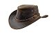 Black Jungle Kimbolton Lederhut, Westernhut, Australienhut, Cowboyhut (Tan, XXL)