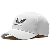 Castore Core, Gorra Deportiva para Hombre, Ajustable, Talla Unica (Blanco)