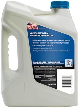 Valvoline 773732 High Performance Gear Oil 80W90, 3.78l - 2