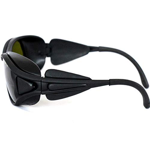 Lunettes de sécurité 190-460 nm 450 nm OD4+ Large spectre d'absorption continue Lunettes de protection laser avec boîte