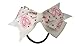 Infinity Collection Dance Hair Bow with Pink Ballet Slippers, Girls Dance Hair Accessories- Dance Elastics for Dance Recitals, Birthday or Just Because
