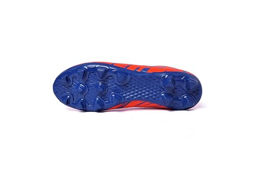 Image of XXUMA Unisex Faux Leather TPU Sole Football Shoes Durable Lightweightand Enhanced Grip