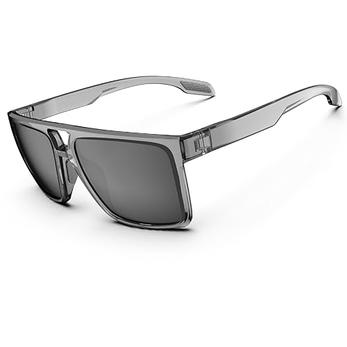 Sunglasses Men Women Polarized Sports Sunglasses Lightweight TR90 Frame 100% UV Protection Sun Glasses Driving Fishing Hiking Running Golf