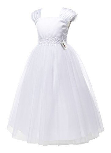 Girls Graceful First Communion Dress (Size 2-16)3