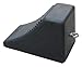 Wheel Chock, Molded RBR w/STL Grab, Black