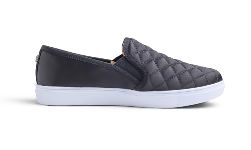 Image of FEVERSOLE Women's Casual Slip On Sneaker Comfort Quilted Loafer Flats