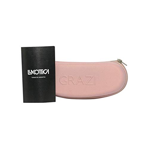 Óculos de Grau Grazi Massafera GZ3047 F700 Preto Com Cristais Da SWAROVSKI Lente Tam 52