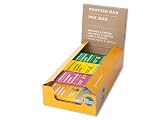 The Protein Kitchen | Natürliche Protein Riegel | Mixbox Fruit&Nuts | 12x50g | 4 Sorten (Haselnuss, Cashew, Orange, Banane)