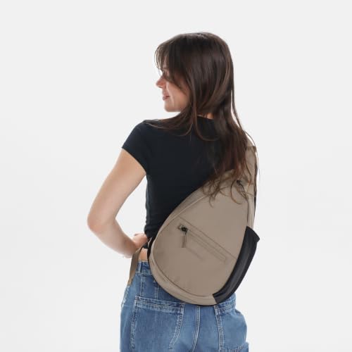 Image of Sherpani Esprit, Sling Backpack, 10L Travel Bag, Right-Handed Shoulder Sling Purse, Crossbody Backpack, Travel Gifts, RFID Protection (Dune)