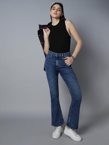 Image of HIGH Star Women's Bootcut Fit Mid Rise Jeans