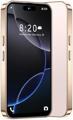 mini Smartphone for Kids with 4.0 inch Small HD Screen, 3GB RAM+32GB ROM,4G Dual SIM,Android 10.0,WiFi,Bluetooth,FM,GPS Pocket Phone (Gold)