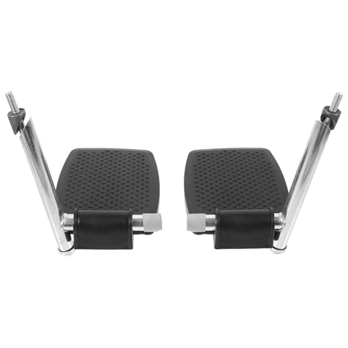 LRXIYODE - LRXIYODE Repose Fauteuil Roulant Robuste et Pédales Élévatrices Abs Accessoires Compatibles pour Soulager Jambes et Assurer Sécurité