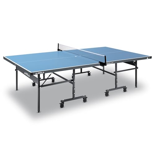 JOOLA 11134 Tischtennisplatte Outdoor Rally-Profi Tischtennistisch 6 MM Aluminium-Verbundoberfläche Wetterfest-Klappbares Untergestell-Schneller Aufbau, Blau, 274 x 152,5 x 76 cm JOOLA 11134 Tischtennisplatte Outdoor Rally-Profi Tischtennistisch 6 MM Aluminium-Verbundoberfläche Wetterfest-Klappbares Untergestell-Schneller Aufbau, Blau, 274 x 152,5 x 76 cm