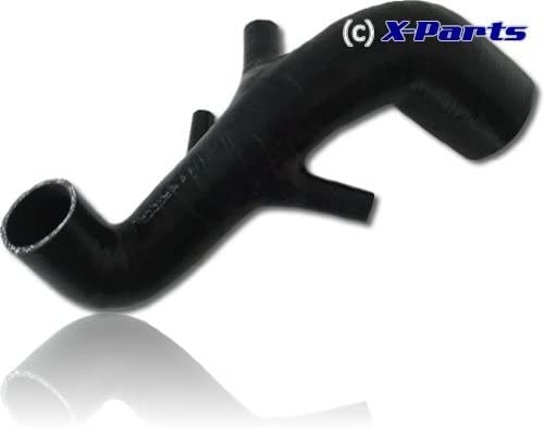 X-Parts Tubo di pressione di carico per S3 TT Leon 1.8T 20V tubo in tessuto rinforzato (nero) 1010511