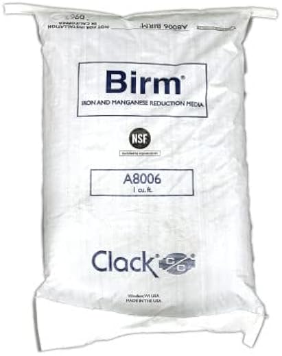 Birm Filter Media (Removes Iron and Manganese from Well Water)