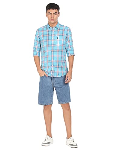Image of U.S. POLO ASSN. Men's Cotton Regular Fit Button Down Shirt