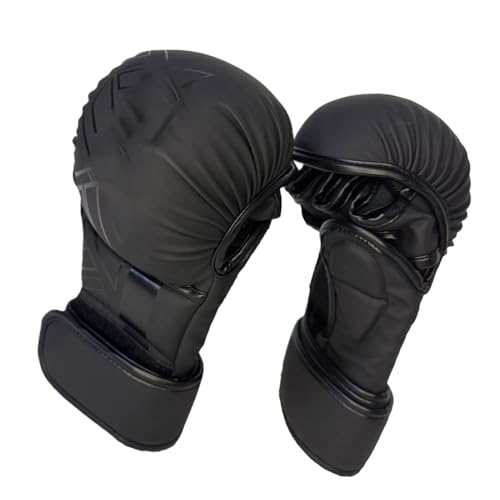 Guantes de boxeo acolchados para hombre con ajuste firme en la muñeca