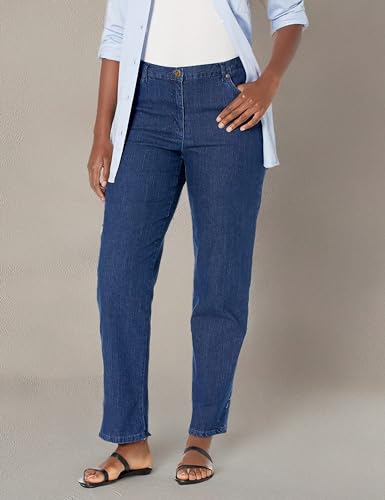 Ruby Rd. Women's Classic Flat Front Denim Jean3
