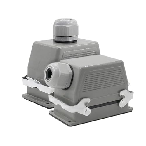 Connecteur robuste F/M 500V 16A à vis avec châssis rectangulaire haute durabilité