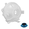 EVIL ENERGY Coolant Reservoir, Compatible with Volkswagen Beetle Passat GTI Jetta Golf R Audi A3 Q3 TT Quattro, Replacement for 603-253, 1K0121407A