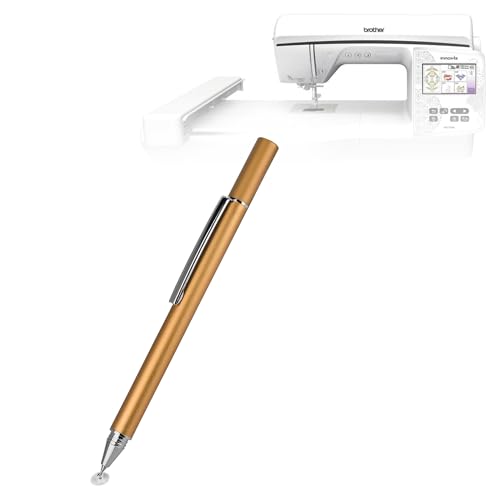 Caneta Stylus BoxWave compatível com Brother Innov-is NQ1700E - Caneta Stylus capacitiva FineTouch, caneta Stylus super precisa para Brother Innov-is NQ1700E - Ouro champanhe