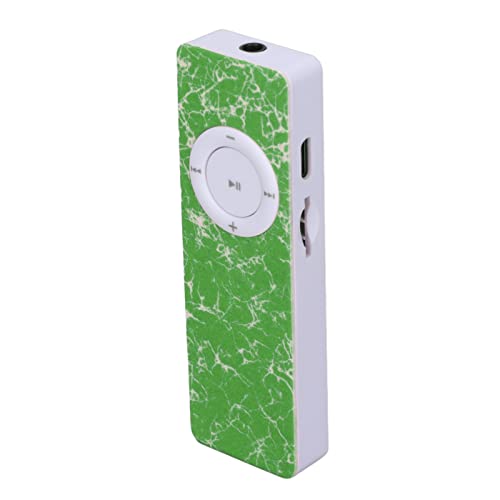 Lecteur MP3 Portable, Carte Mémoire de 64 Go, Qualité Sonore HiFi sans Perte, Batterie Au Lithium 180 Mah, pour Courir, Écouter des Chansons, Est Le Cadeau Parfait pour Les Amis et Les Enfants.(Une)