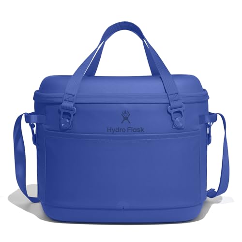 Hydro Flask Carryout Cooler - Insulated Portable Soft Cooler - 30 L Capacity in Capri Blue