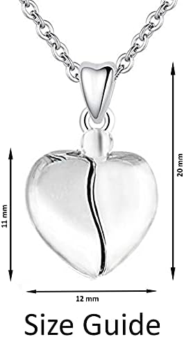 LSDesigns Nan Necklace Heart Pendant & Chain 925 Sterling Silver Birthday Her Women Nana Nanny - Gift Box - Image 4