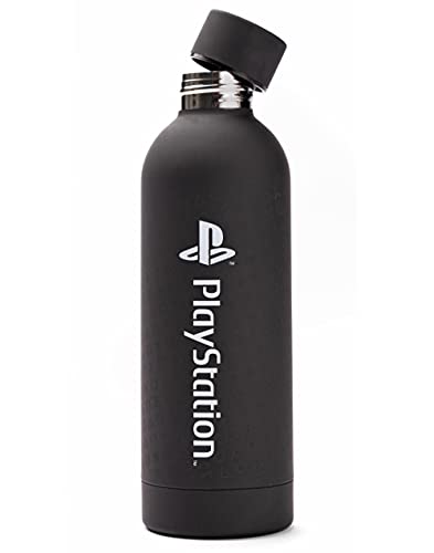 Playstation Water Bottle Gamer 750Ml Stainless Steel Travel Mug One Size #TOP3