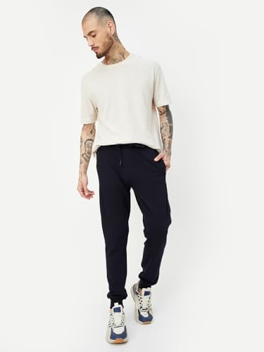 Image of Max Men Solid Sports Joggers