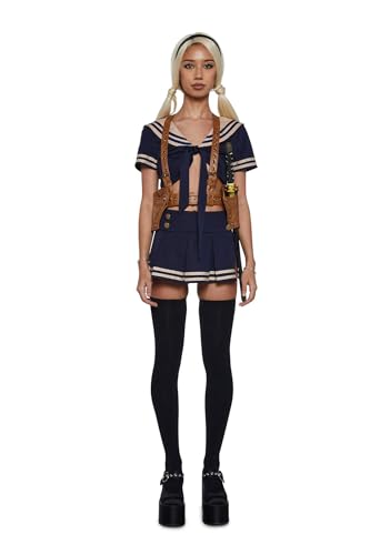 Dolls Kill One-Hit Knockout Costume Set by Trickz N' Treatz – Adult Sailor Halloween Outfit, Large