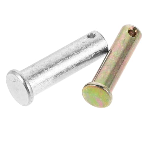 Ciieeo 1 Par Accesorios para Gatos Pasador de acoplador de Remolque pasadores de Remolque Pasador de Remolque Pines de Hardware Pasador acoplador Metal Grey Color Aleatorio